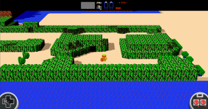 3D Voxel Zelda Screenshot